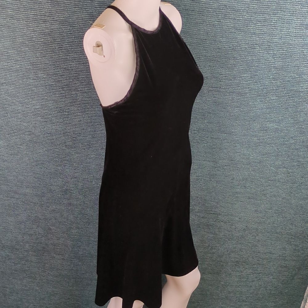 Jessica Howard Black Velvet Dress - Picture 10 of 12